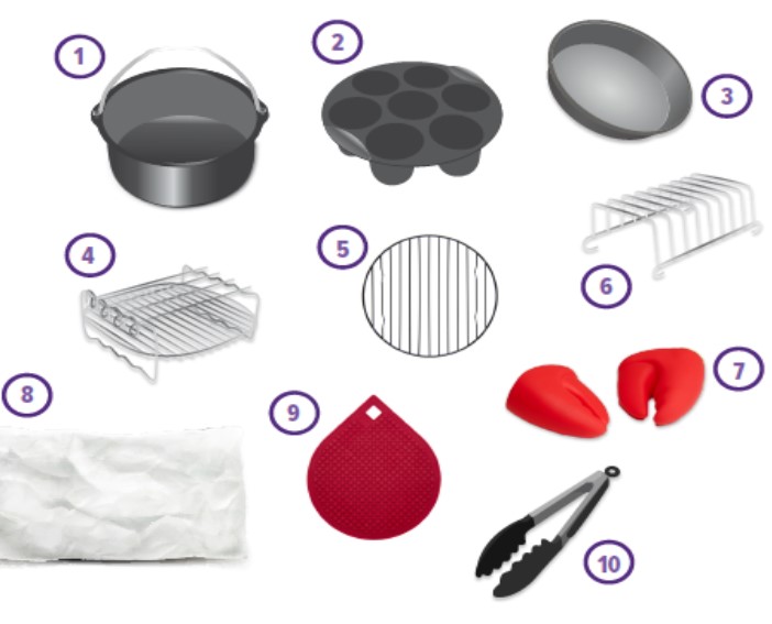 Air Fryer Accessoriesjpg